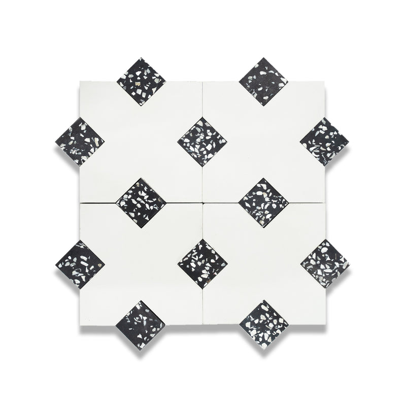 Diamond Pattern Two Tile Diamond Cement Tile 2x2 – LiLi Tile