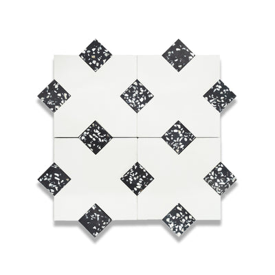 X Cement Tile: 6” x 6”