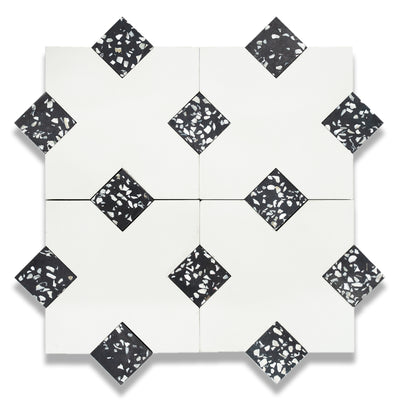 X Cement Tile: 6” x 6”