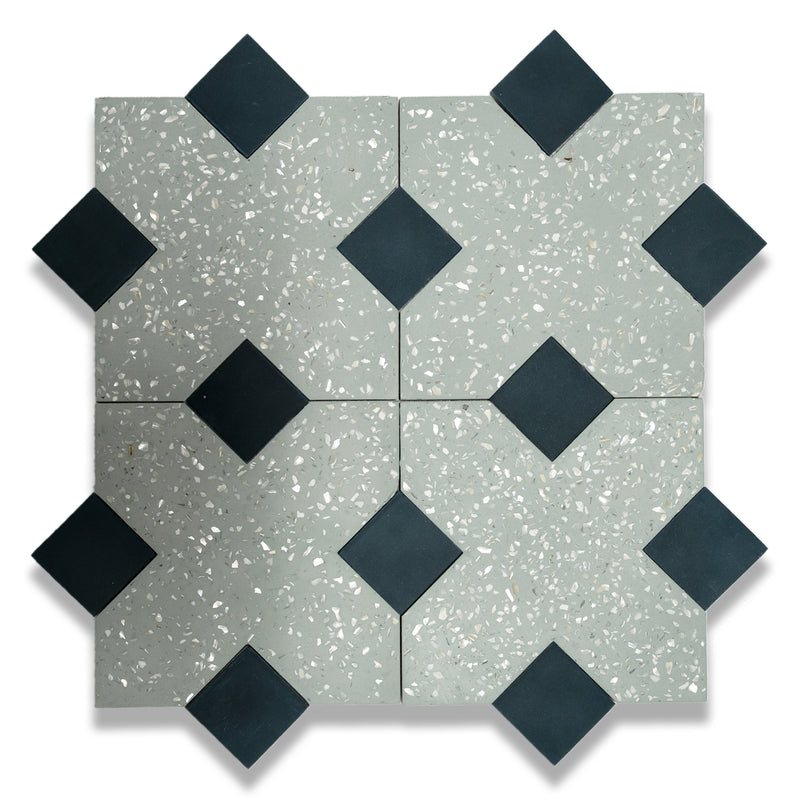 X Cement Tile: 6” x 6”