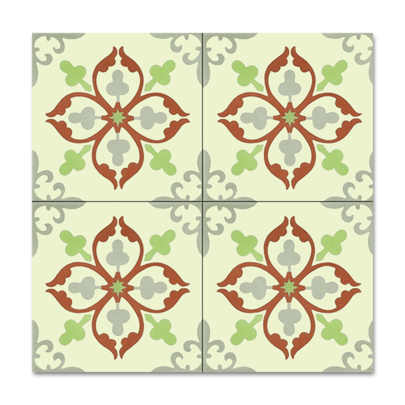 Elisabeth 2 8"x8" Floor & Wall Tile