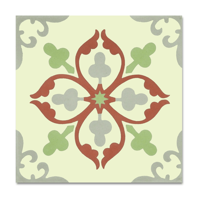 Elisabeth 2 8"x8" Floor & Wall Tile