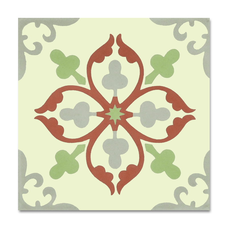 Elisabeth 2 8"x8" Floor & Wall Tile