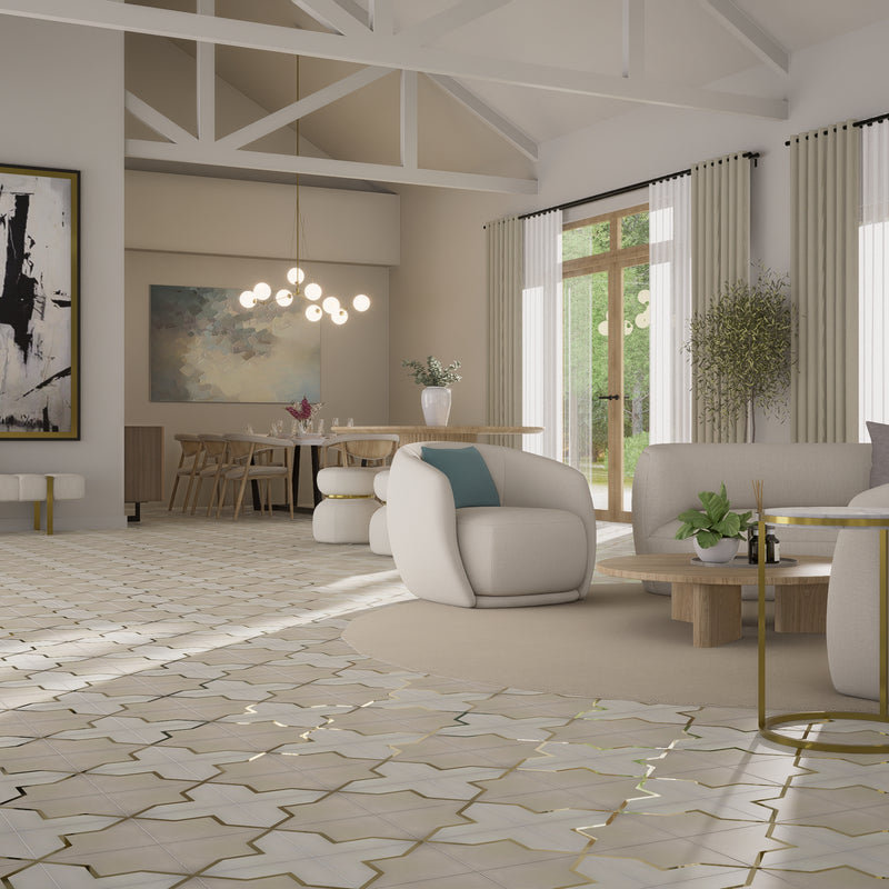 Fes 8"x8" Floor & Wall Tile