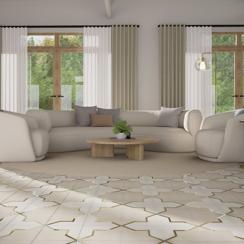Fes 8"x8" Floor & Wall Tile