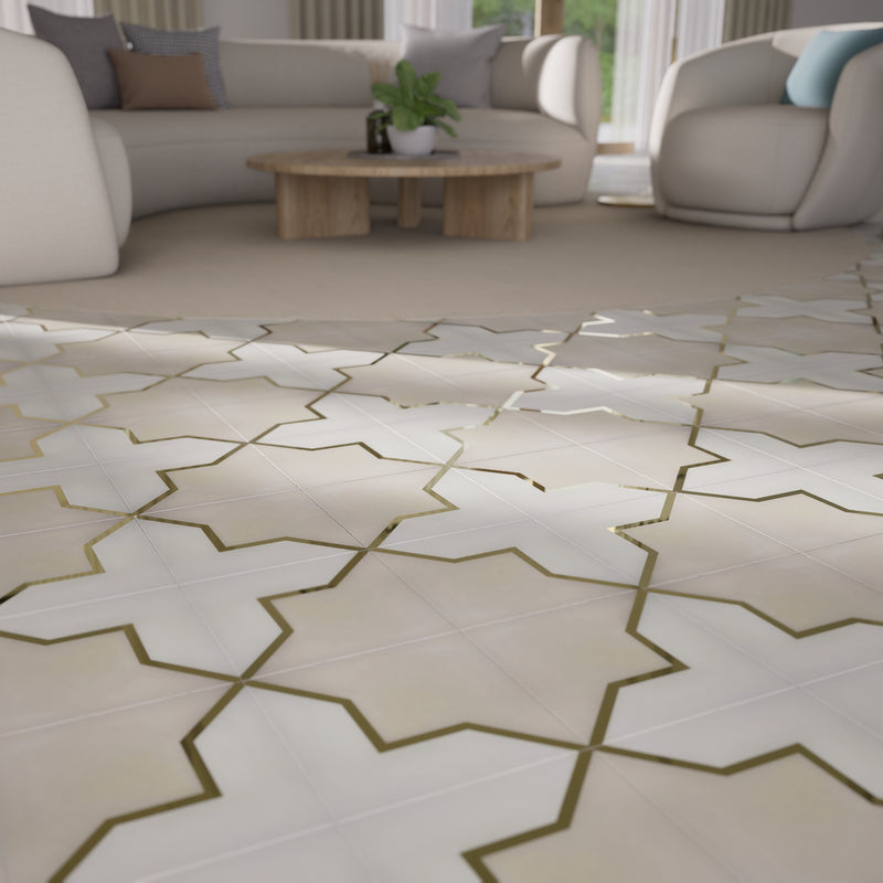 Fes 8"x8" Floor & Wall Tile