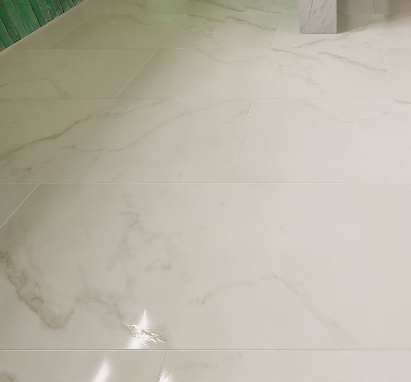 Fiore di Marmo 12"x24" Porcelain Tile 3/8"