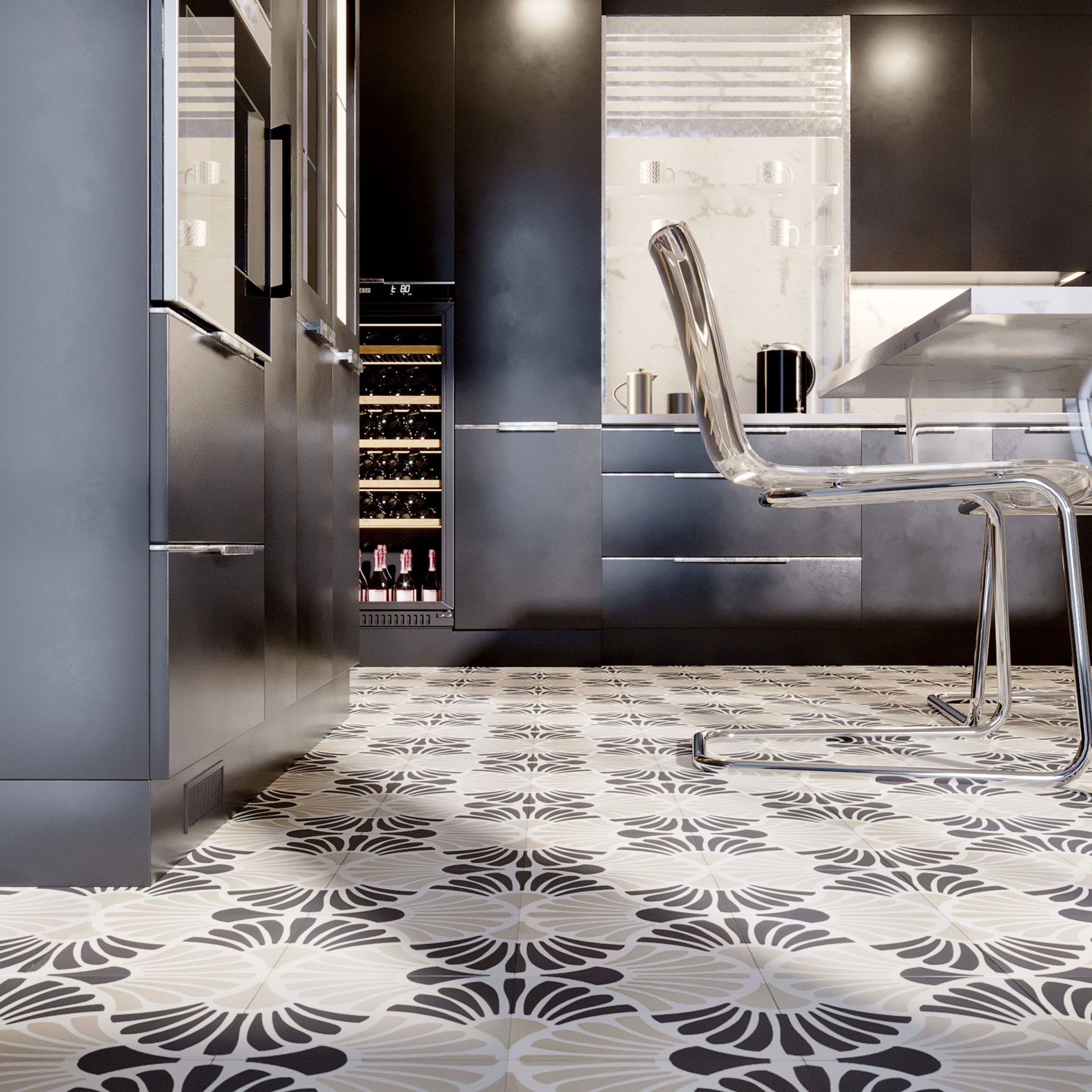 Discover Flora 8x8 Tile: Add Natural Beauty to Your Space – LiLi Tile