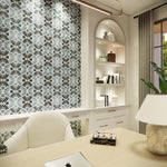 Flora Series: 8” x 8” home office 