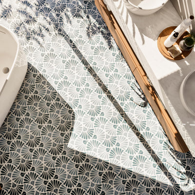 Flora 8"x8" Floor & Wall Tile