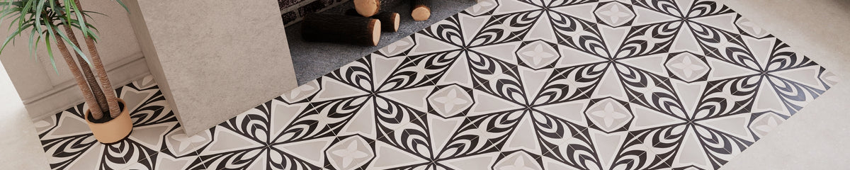 Geometric Cement Tiles