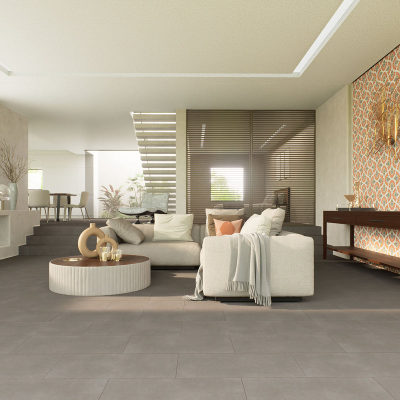 Grigio Dante 12"x24" Porcelain Tile 3/8"