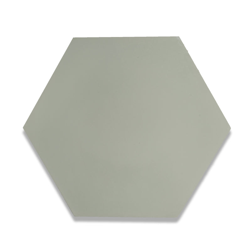 8x9 Solid Hexagon Cement Tile