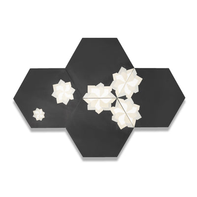 Fiori Series | Hexagon Cement Tile