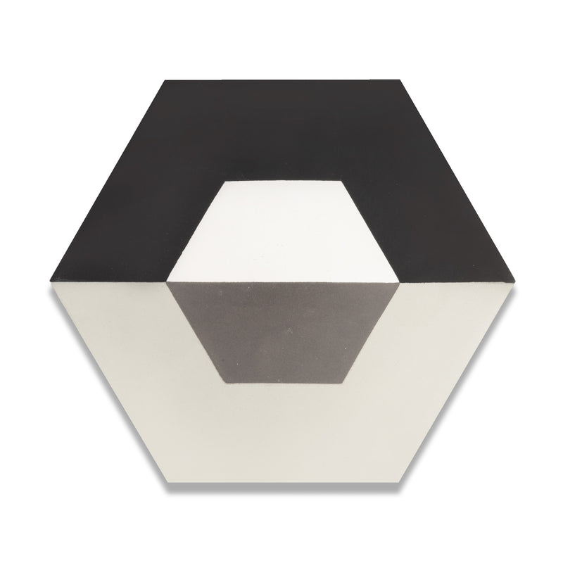 Gio Hexagon Cement Tile