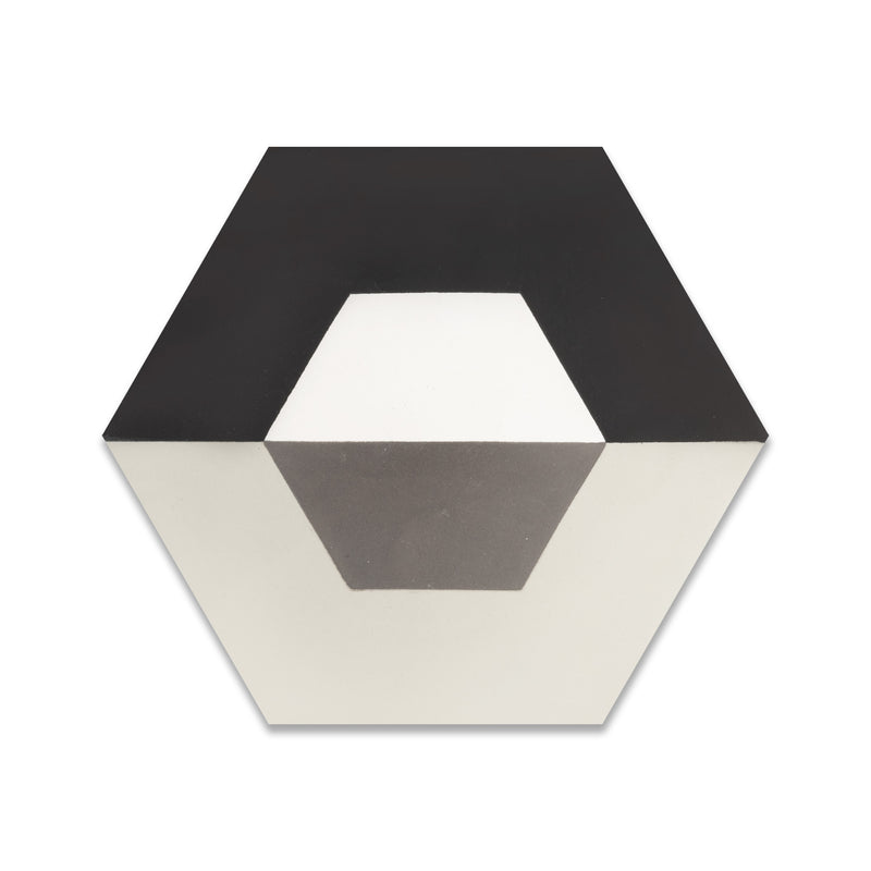 Gio Hexagon Cement Tile