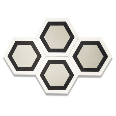 Honeycomb Hexagon Cement Tile