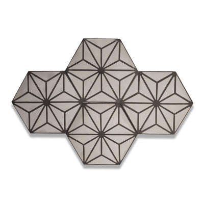 Jolie Mini Hexagon Cement Tile