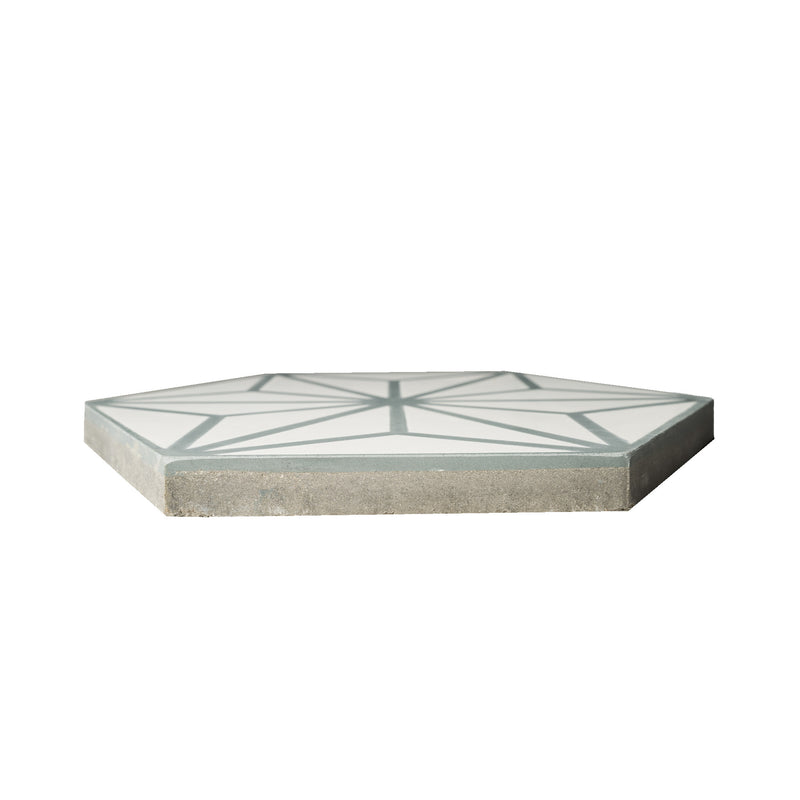 Jolie Mini Hexagon Cement Tile