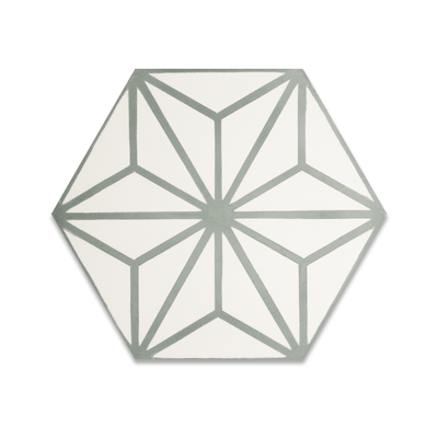 Jolie Mini Hexagon Cement Tile