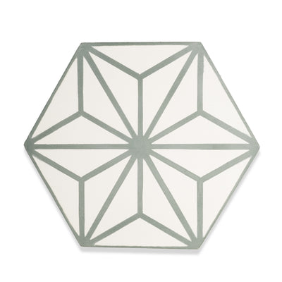 Jolie Mini Hexagon Cement Tile