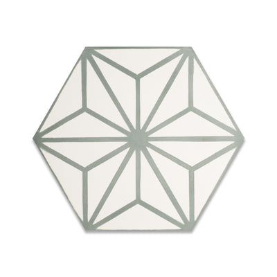 Jolie Mini Hexagon Cement Tile