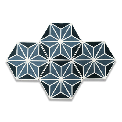 Jolie Mini Hexagon Cement Tile