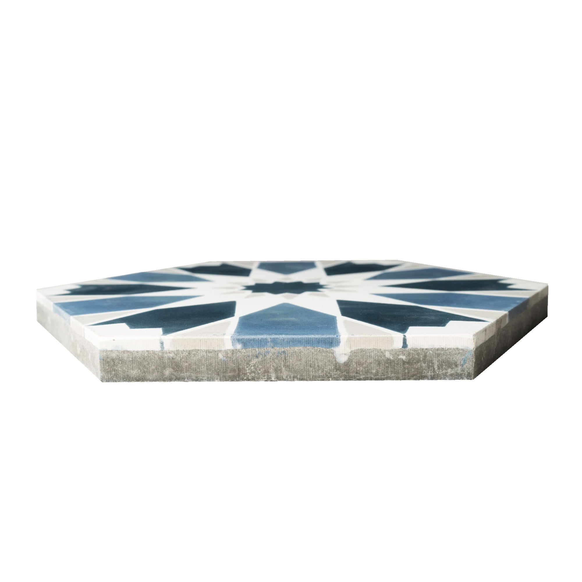 Sunny 6 x 7 Mini Hexagon Cement Tile - Stylish and Durable – LiLi Tile