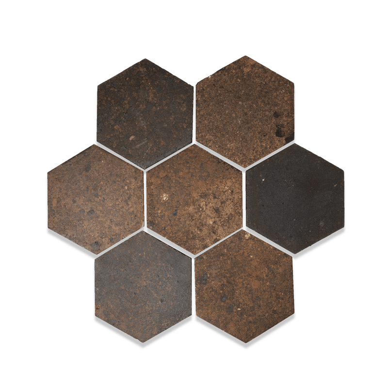 Hexagon Terracotta Tiles