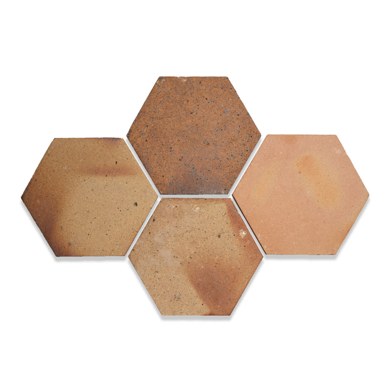 Hexagon Terracotta Tiles