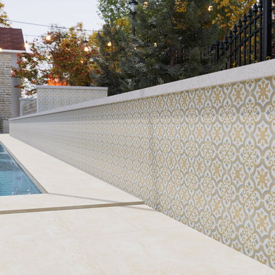 Nora Cement Tile: 6” x 6”
