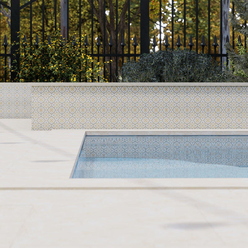 Nora Cement Tile: 6” x 6”