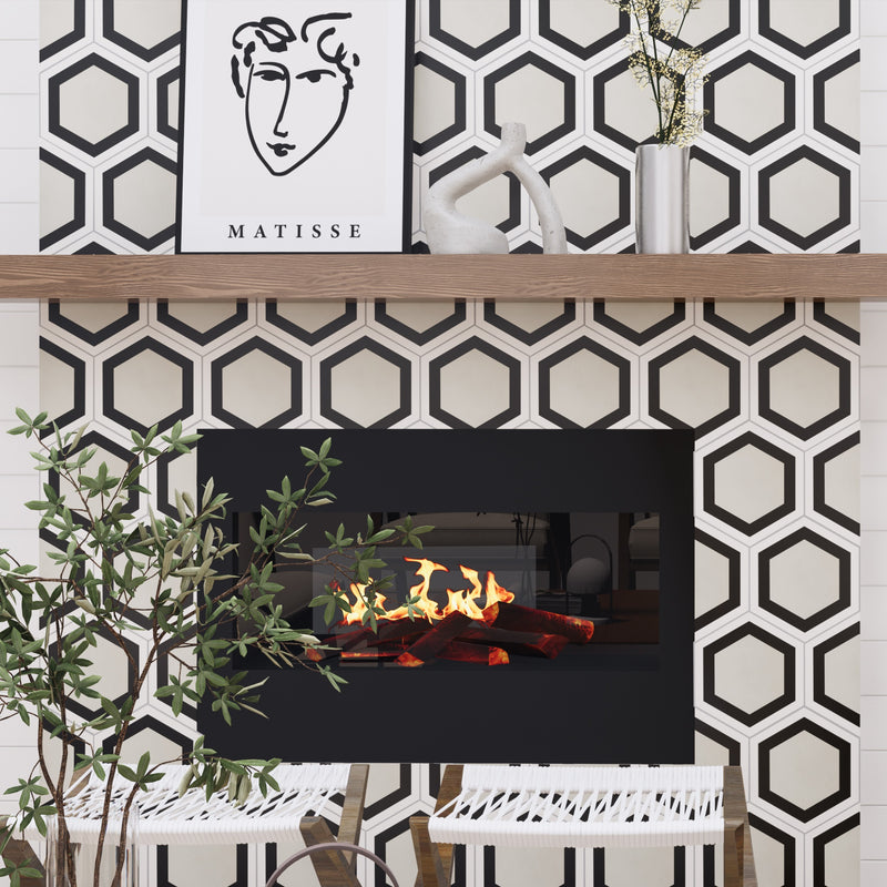 Honeycomb Hexagon Cement Tile