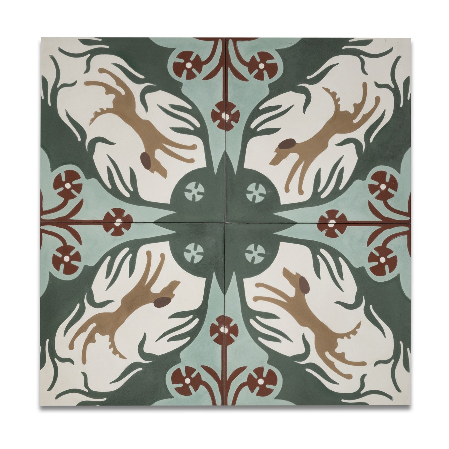 Hounds x Adam Trest 8"x8" Floor & Wall Tile
