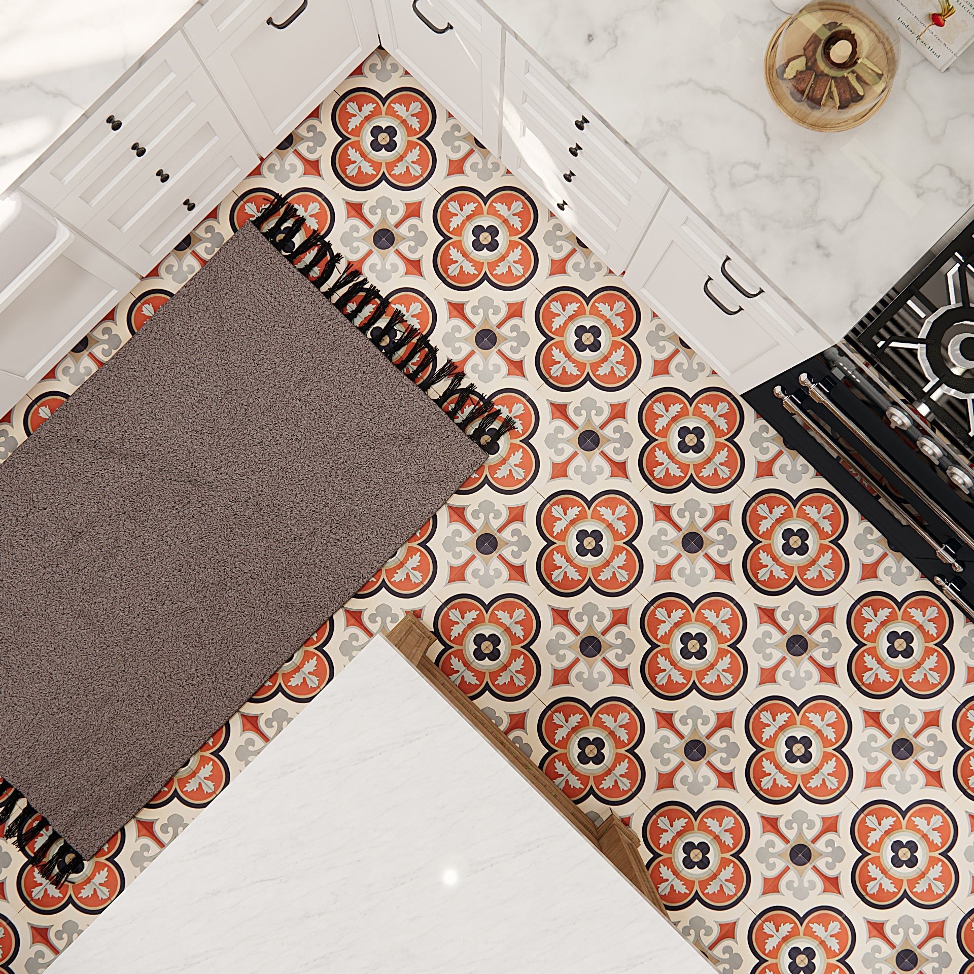 Lorraine Tile: Elegant 8” x 8” for Chic Interiors – LiLi Tile