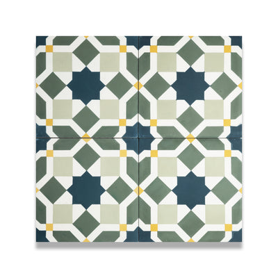 Marok Cement Tile: 6” x 6”