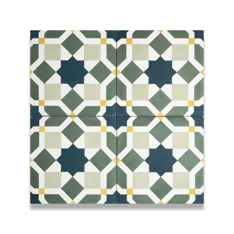 Marok Cement Tile: 6” x 6”