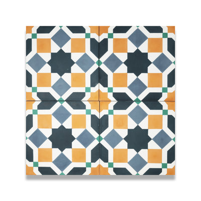 Marok Cement Tile: 6” x 6”