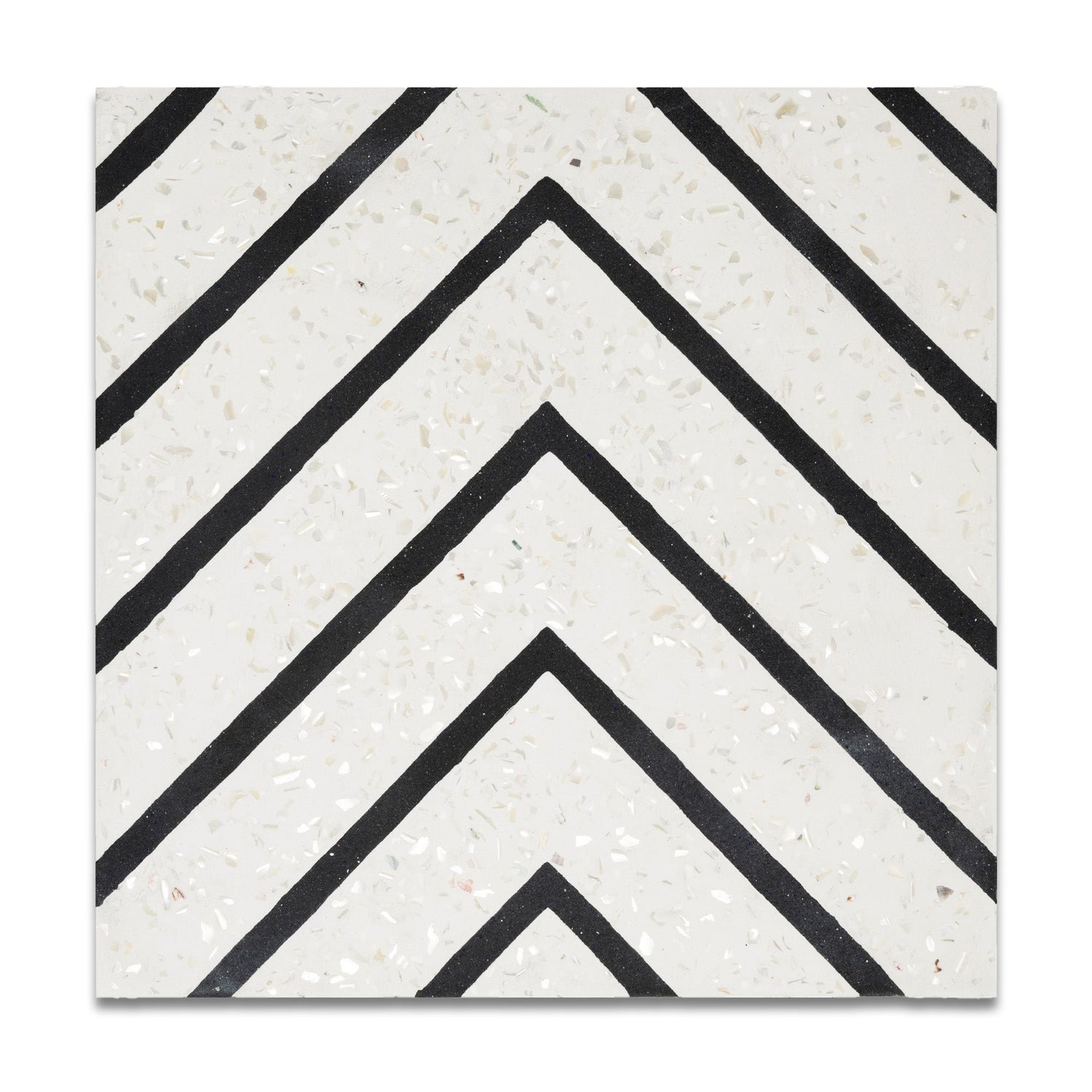 Mia Mother of Pearl Terrazzo 8"x8" Floor & Wall Tile