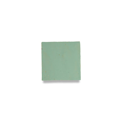 Moroccan Jade Zellige Tile - 4x4 Square