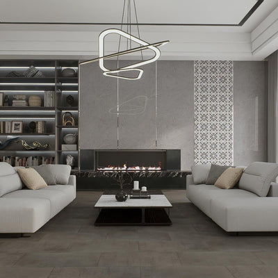 Nero Galileo 12"x24" Porcelain Tile 3/8"