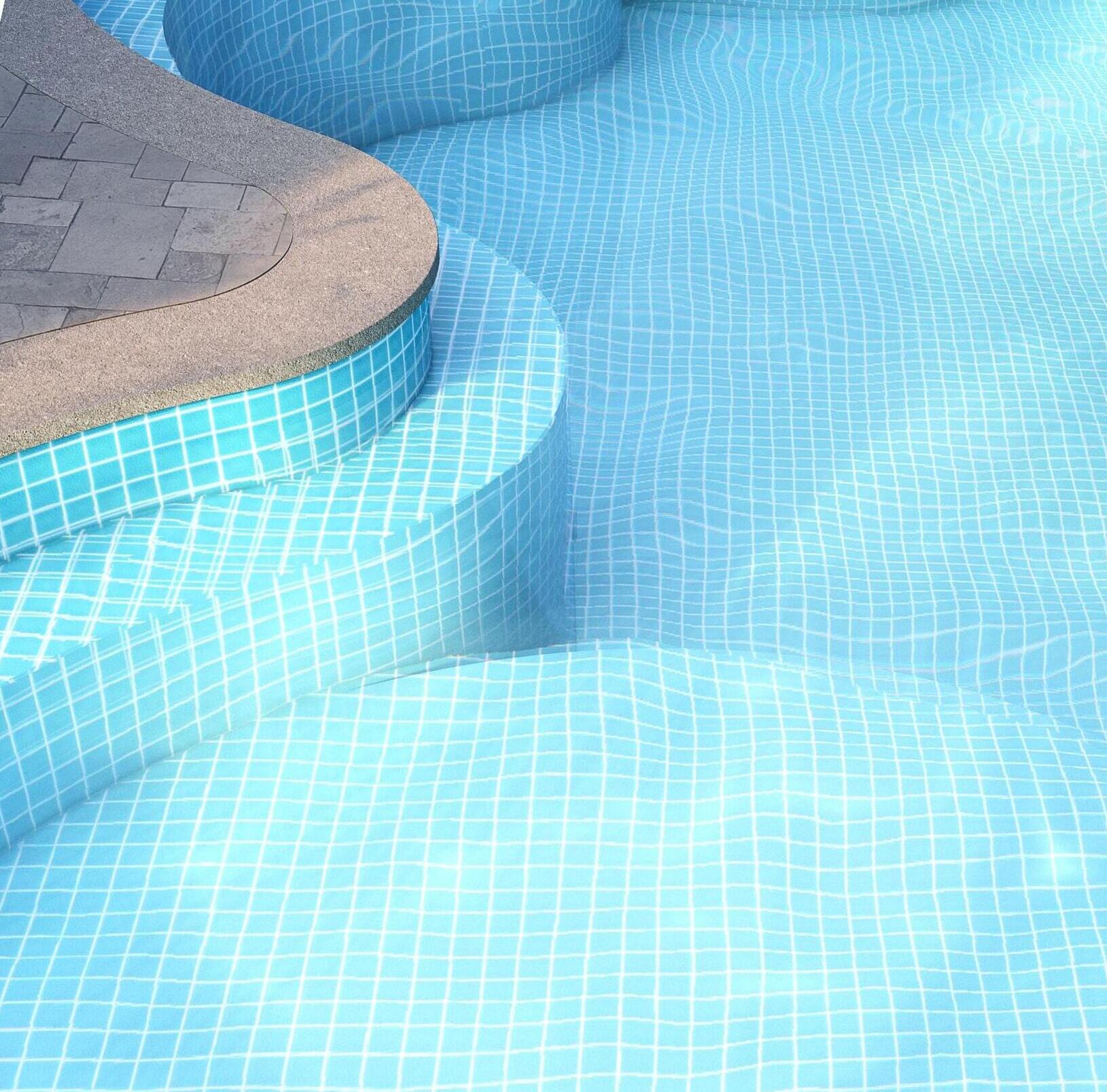New Aquamarine Glazed Porcelain Tile | 4