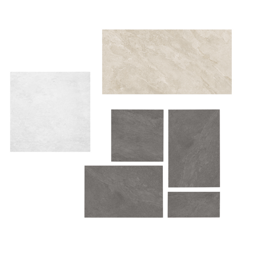 Chai Porcelain Pavers Modular Pattern 3/4″ – LiLi Tile