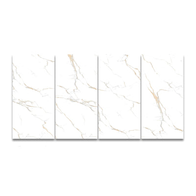 Palazzo White 24"x48" Porcelain Tile 3/8"
