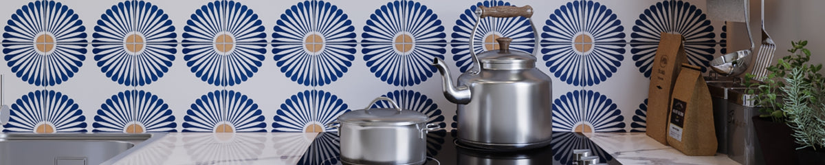 8x8 Inch Pattern Cement Tiles