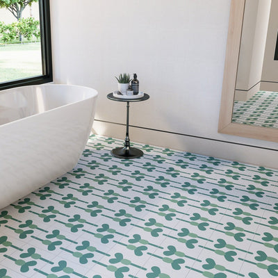 Preppy Cement Tile x Tomma Bloom