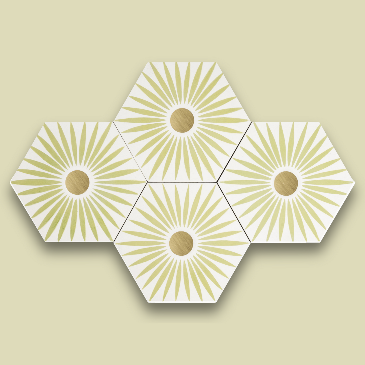 Rise 6"x7" Hexagon Floor & Wall Tile