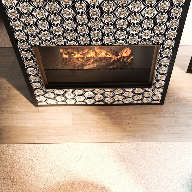 Rise 6"x7" Hexagon Floor & Wall Tile