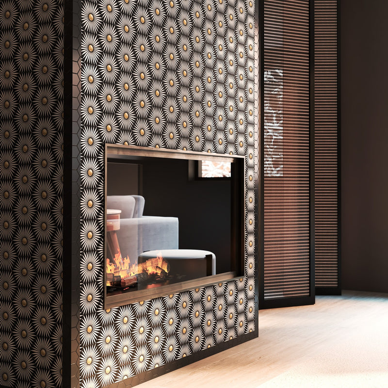 Rise 6"x7" Hexagon Floor & Wall Tile