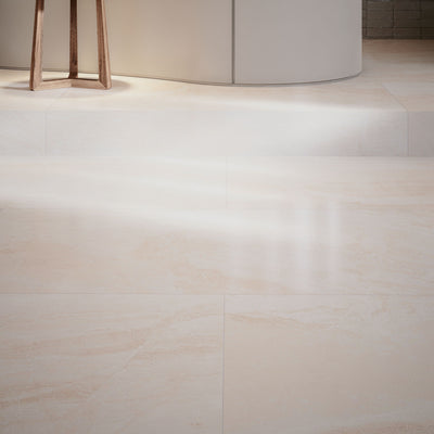 Rococo Cream Matte 24"x48" Porcelain Tile 3/8"